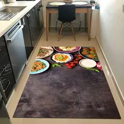 فرش چاپی طرح آشپزخانه کد 572