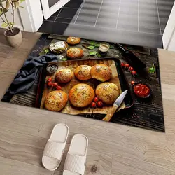 پادری چاپی آشپزخانه طرح همبرگر کد 686