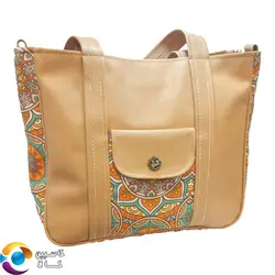 کیف دوشی مدل آسمان - کیف دوشی چرم زنانه برند لیرو مدل آسمان - کاسپین کالا