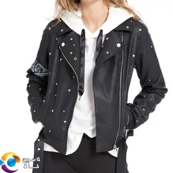 کاپشن چرم اسپرت LCW مدل 8SH064Z8 - کاپشن چرم زنانه ال سی وایکیکی - کاسپین کالا