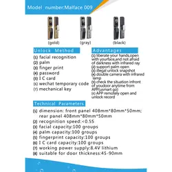 دستگیره دیجیتال هوم لاک مدل F400