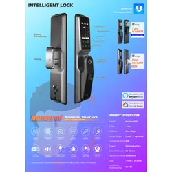 دستگیره دیجیتال هوم لاک مدل F400