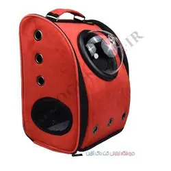 کوله حمل سگ و گربه طرح فضایی-کوله حباب دار طرح فضایی سایز2