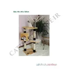 خانه درختی گربه