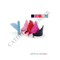 قلاده گردنی به شکا دستمال گردن در 4 رنگ|پت شاپ کت داگ آنلاین