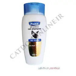 شامپو گربه pishik 250 gr | پت شاپ اینترنتی کت داگ آنلاین