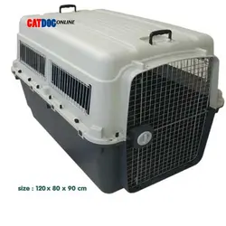 باکس حمل سگ سایز بزرگ L120|باکس حمل چرخدار| پت شاپ کت داگ آنلاین