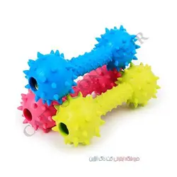 دندانگیر سگ وگربه طرح دمبلی زنگوله دار15 سانتی| کت داگ آنلاین