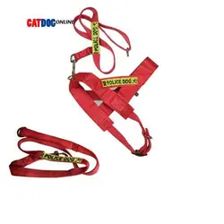 قلاده کتفی سگ سایز2 ایکس لارج طرح پلیس| کت داگ آنلاین