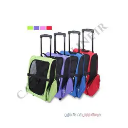 کیف حمل چرخ دار مخصوص حمل حیوان خانگی