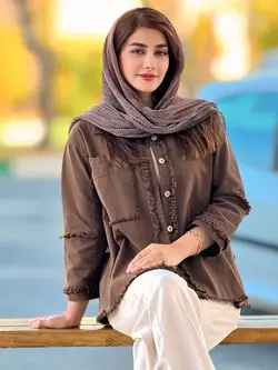 کتان استانبول ریش 10129 - مانتوسنتر