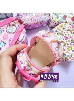 کیف هندزفری مخملی طرح کوله پشتی