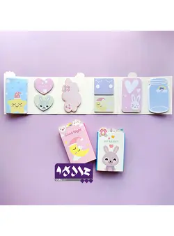 استیک نوت دفترچه ای طرح خرگوش