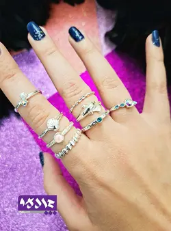 پک انگشتر نگینی