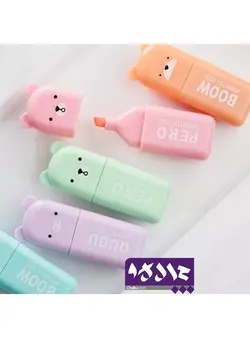 ماژیک هایلایتر مینی طرح خرس