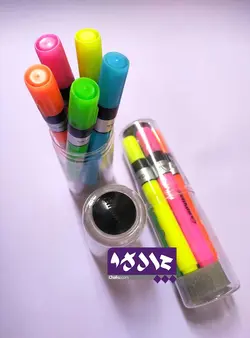 ماژیک هایلایتر پلیکان پک پنج عددی - چالکو