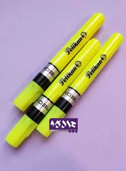 ماژیک هایلایتر زرد پلیکان