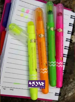 پک 4 عددی ماژیک هایلایتر ژله ای کینگ