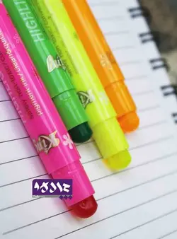 پک 4 عددی ماژیک هایلایتر ژله ای کینگ