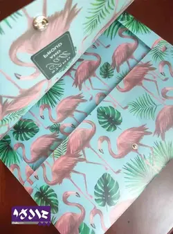 پوشه فانتزی طرح فلامینگو