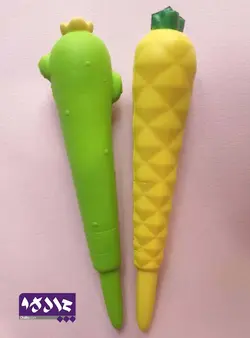 روان نویس اسکوییشی آناناس و کاکتوس