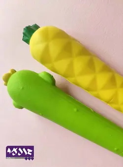 روان نویس اسکوییشی آناناس و کاکتوس