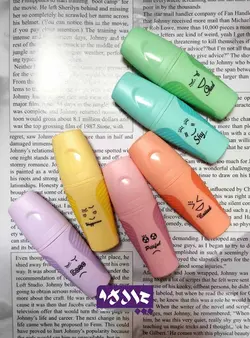 ماژیک هایلایتر پاستلی اسکول فنس