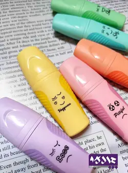 ماژیک هایلایتر پاستلی اسکول فنس