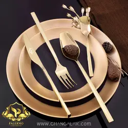 سرویس قاشق چنگال اسپشیال پالرمو طلایی - چنگالک
