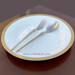 سرویس قاشق چنگال کامل مات پالرمو طرح پوردنونه - چنگالک