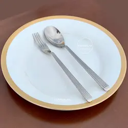 سرویس قاشق چنگال سیلور ورسا طرح موندرکویین - چنگالک