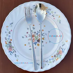 سرویس قاشق چنگال براق فیلیکس طرح سالزبورک - چنگالک