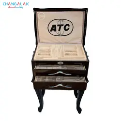 کنسول چوبی پایه دار سرویس قاشق چنگال ATC - چنگالک