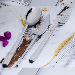 سرویس قاشق چنگال ورسا براق طرح موندرکینگن - چنگالک