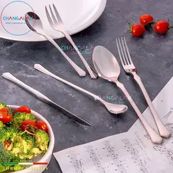 ست رومیزی قاشق چنگال پالرمو براق طرح کاوالریا - چنگالک