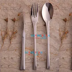 سرویس قاشق چنگال نیکولاس مات و براق طرح نیو دوبلن - چنگالک