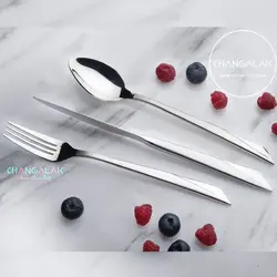 ست رومیزی قاشق چنگال مات فیلیکس طرح نیوکتسین | فروشگاه اینترنتی چنگالک