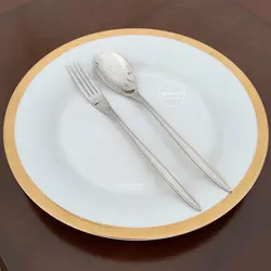 سرویس قاشق چنگال 30 نفره ورسا براق - چنگالک