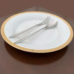 سرویس قاشق چنگال 30 نفره ورسا براق - چنگالک
