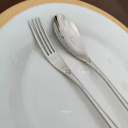 سرویس قاشق چنگال 30 نفره ورسا براق - چنگالک