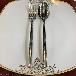سرویس قاشق چنگال فیلیکس براق طرح بوکسبورگ - چنگالک