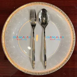 سرویس قاشق چنگال ورسا کامل براق طرح آیزن اشتات - چنگالک