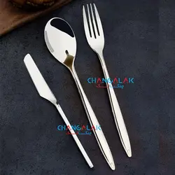 سرویس قاشق چنگال پالرمو براق طرح مسینا - چنگالک