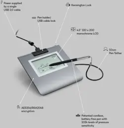 پد امضای دیجیتال وکام مدل STU-430 - فروشگاه چاپگر پایتخت