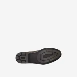 نیم بوت چرم مردانه عسلی مدل sh004