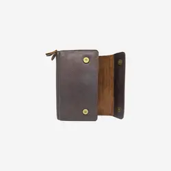 کیف پاسپورتی چرم آرا مدل pj022