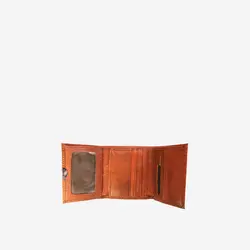 کیف پول چرم طبیعی چرم آرا مدل jkj008