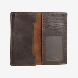 کیف پول چرم طبیعی چرم آرا مدل mj001