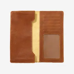 کیف پول چرم طبیعی چرم آرا مدل mj001