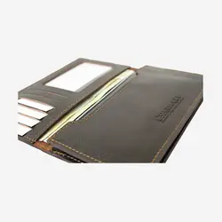 کیف پول چرم طبیعی چرم آرا مدل mj001